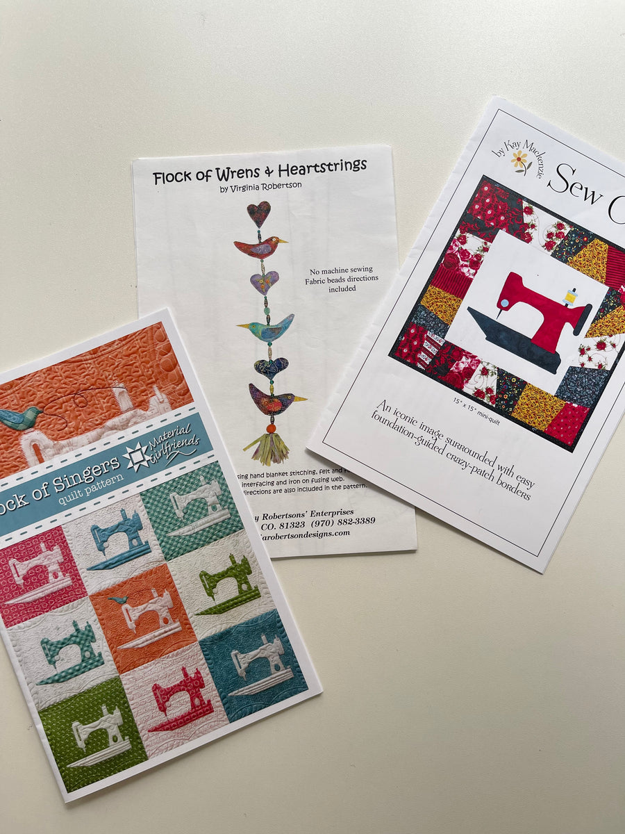 Bundle of 3 Crafting Patterns with Instructions – Terra Textilia