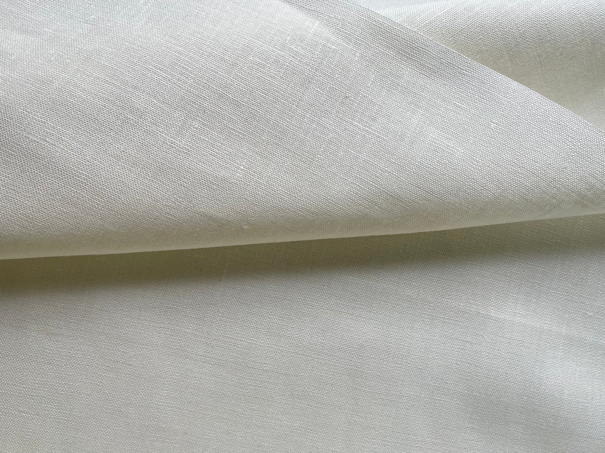 PFD Prepared for Dyeing Off-White Linen Fabric – Terra Textilia