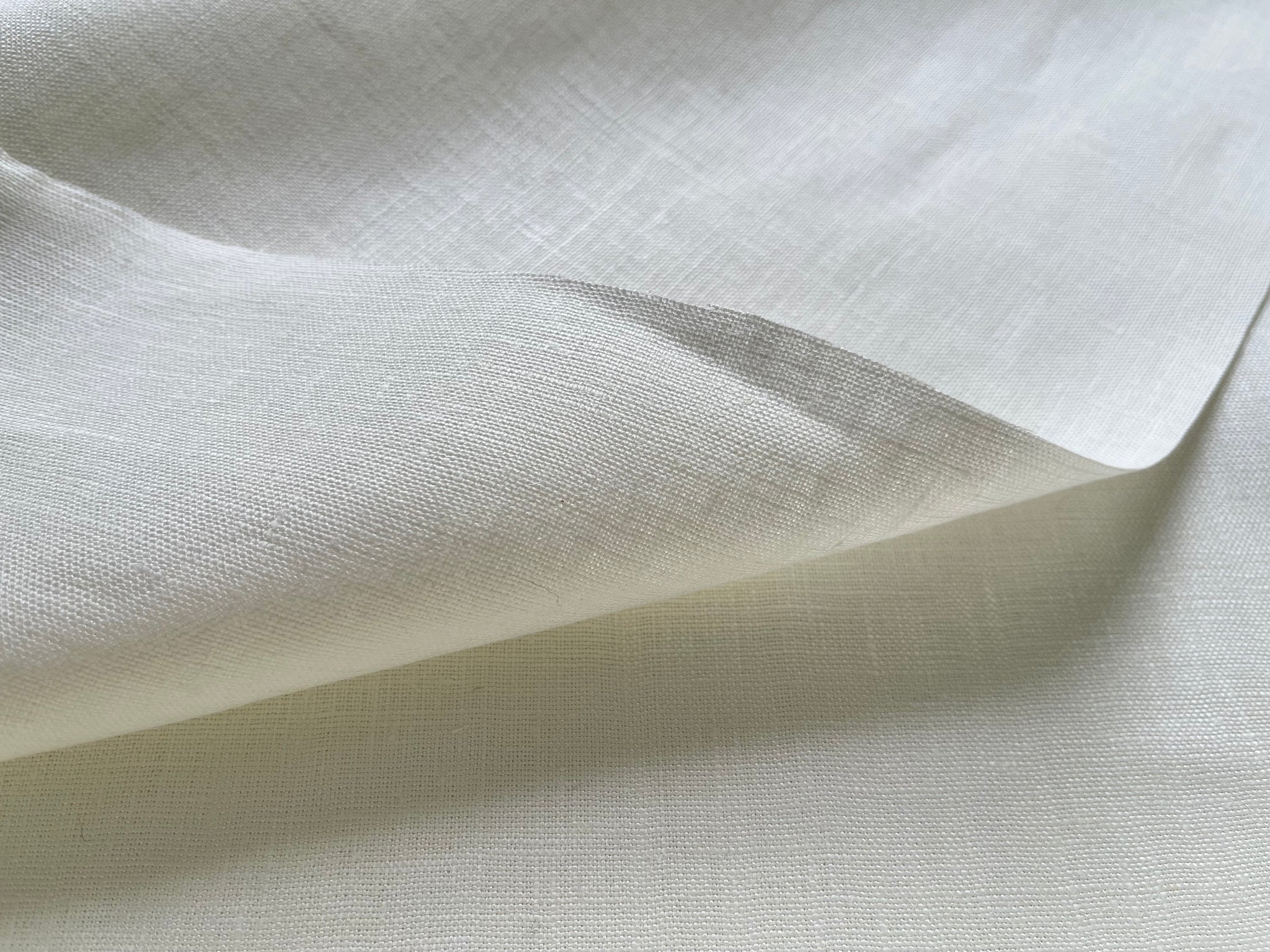 PFD Prepared for Dyeing Off-White Linen Fabric