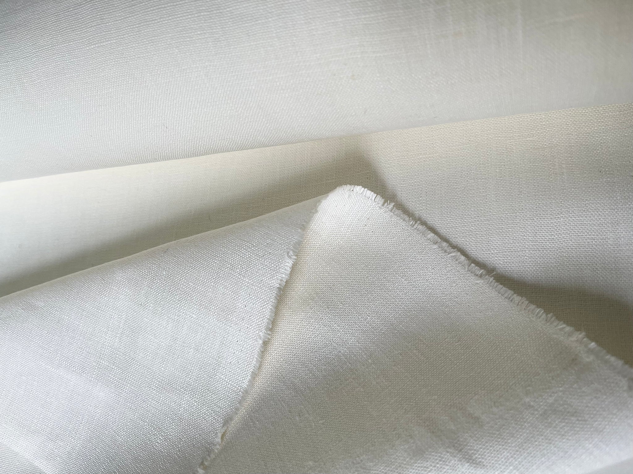 PFD Prepared for Dyeing Off-White Linen Fabric – Terra Textilia