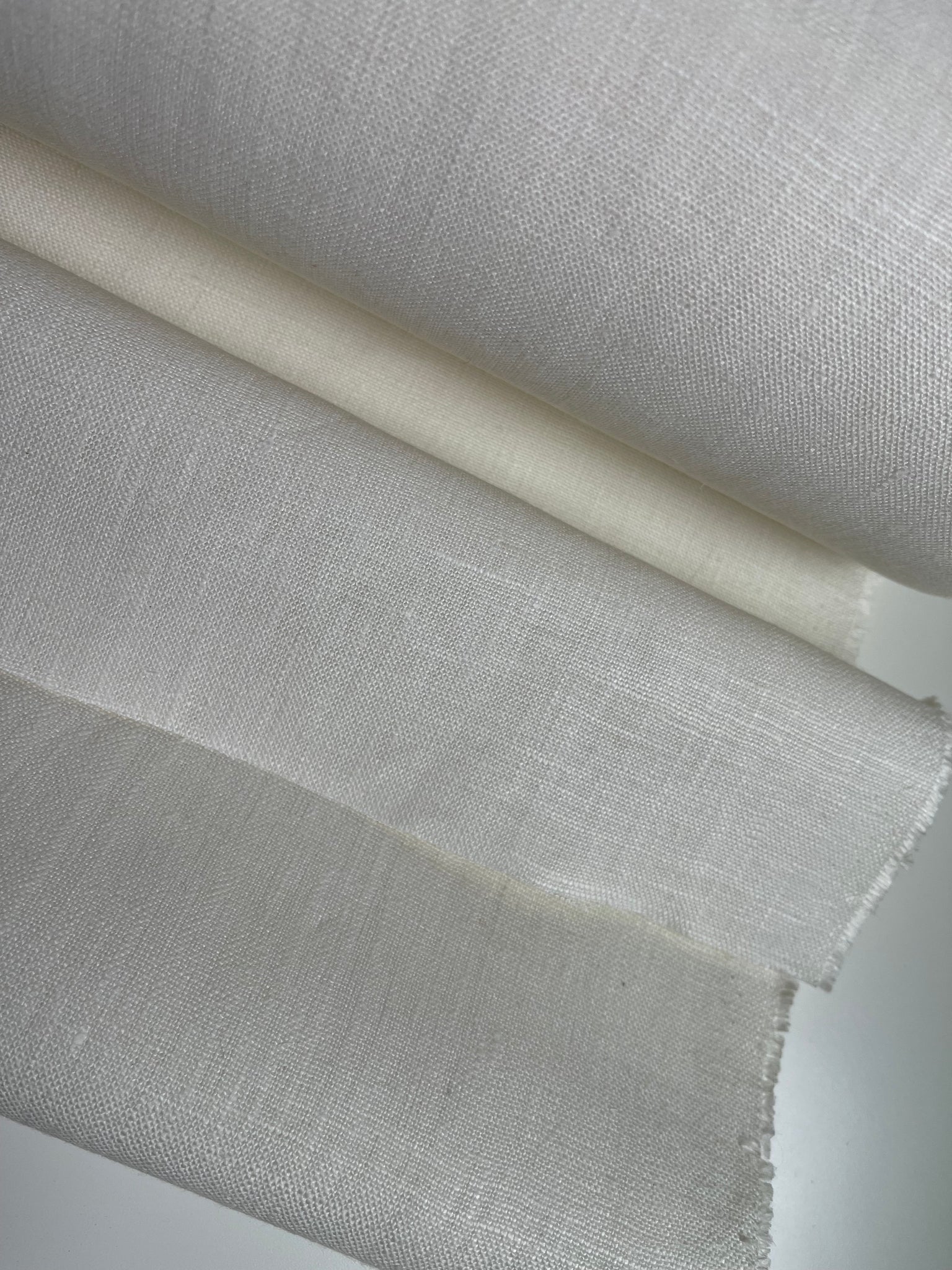 PFD Prepared for Dyeing Off-White Linen Fabric