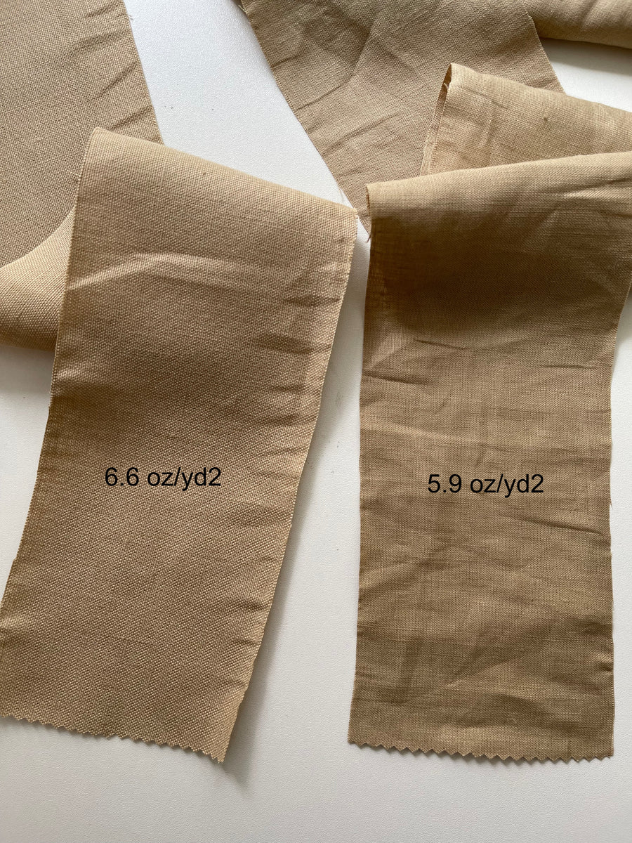 Deadstock Linen Fabric - Camel – Terra Textilia