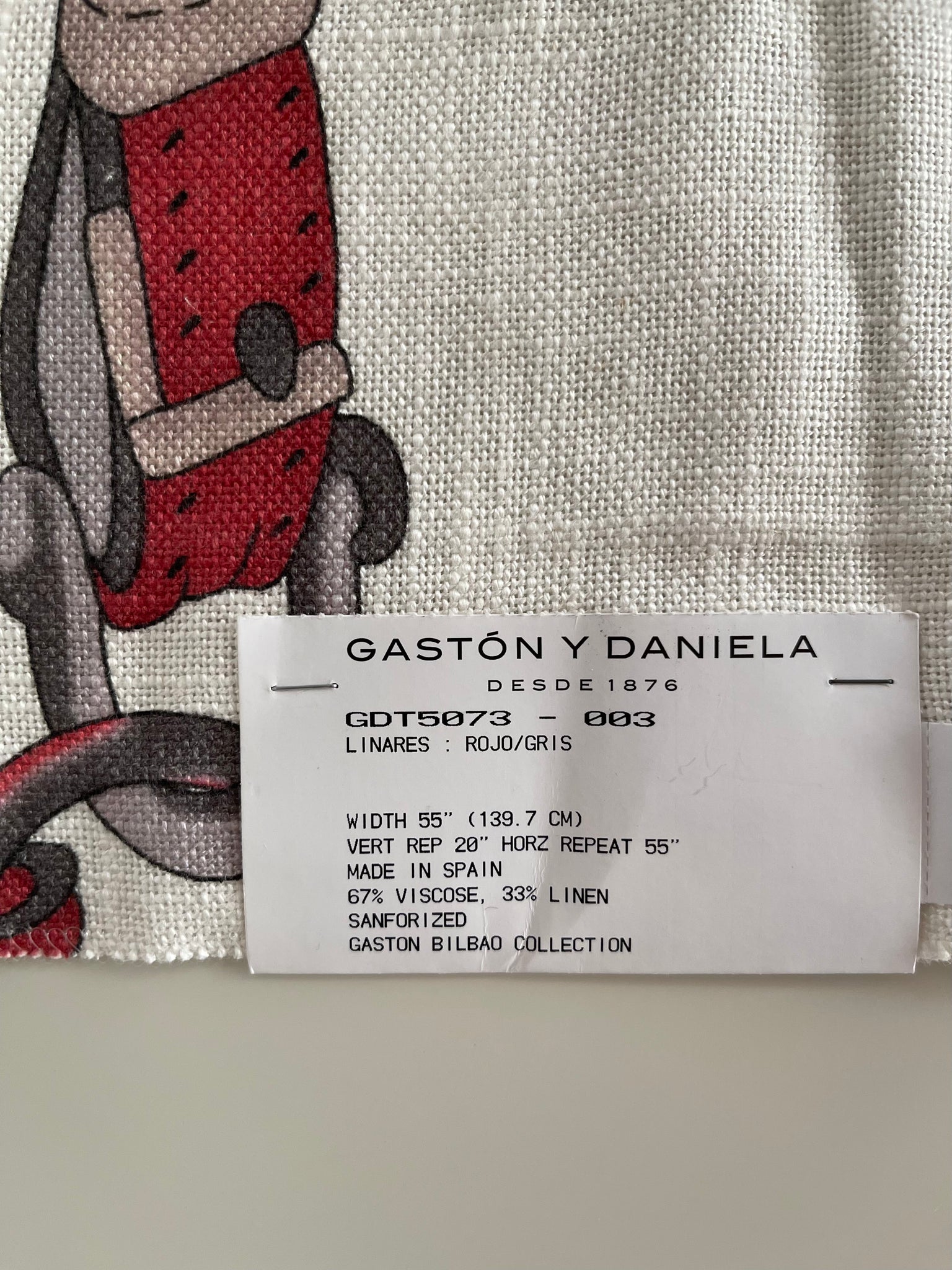 Gaston Y Daniela Printed Fabric Cloth