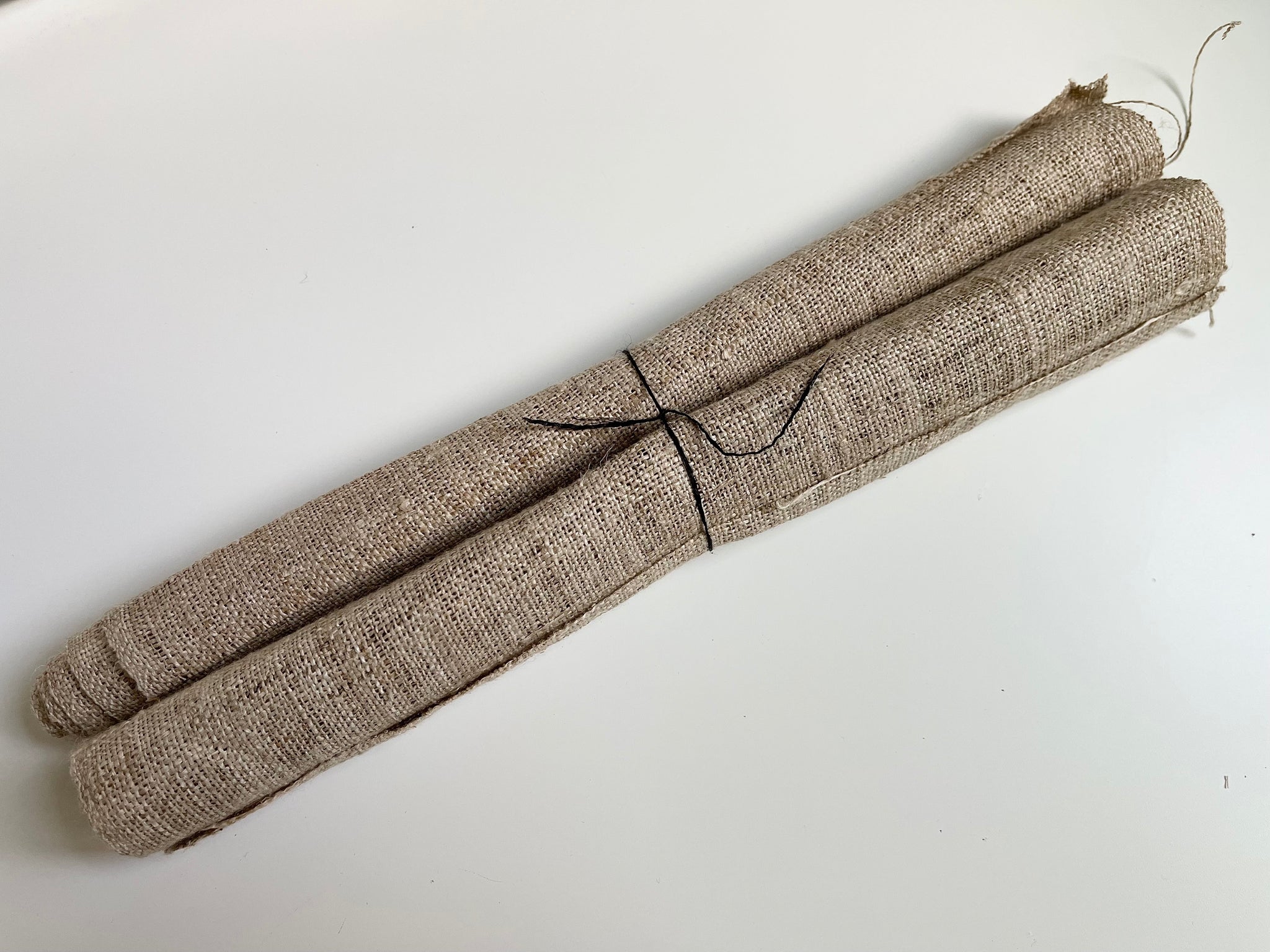 Organic Handwoven Hemp Fabric Bundle - Natural