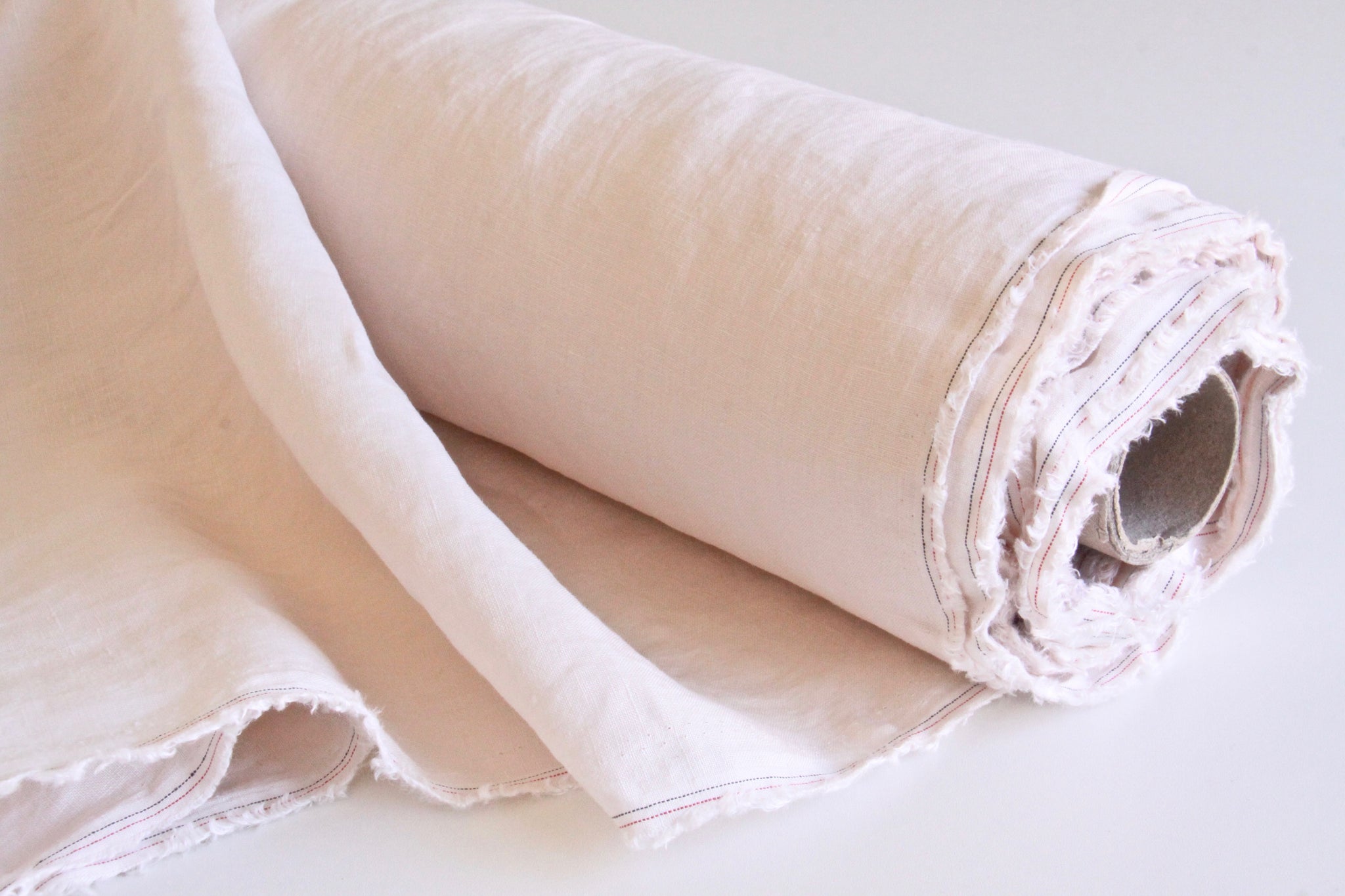 Cream Linen Fabric