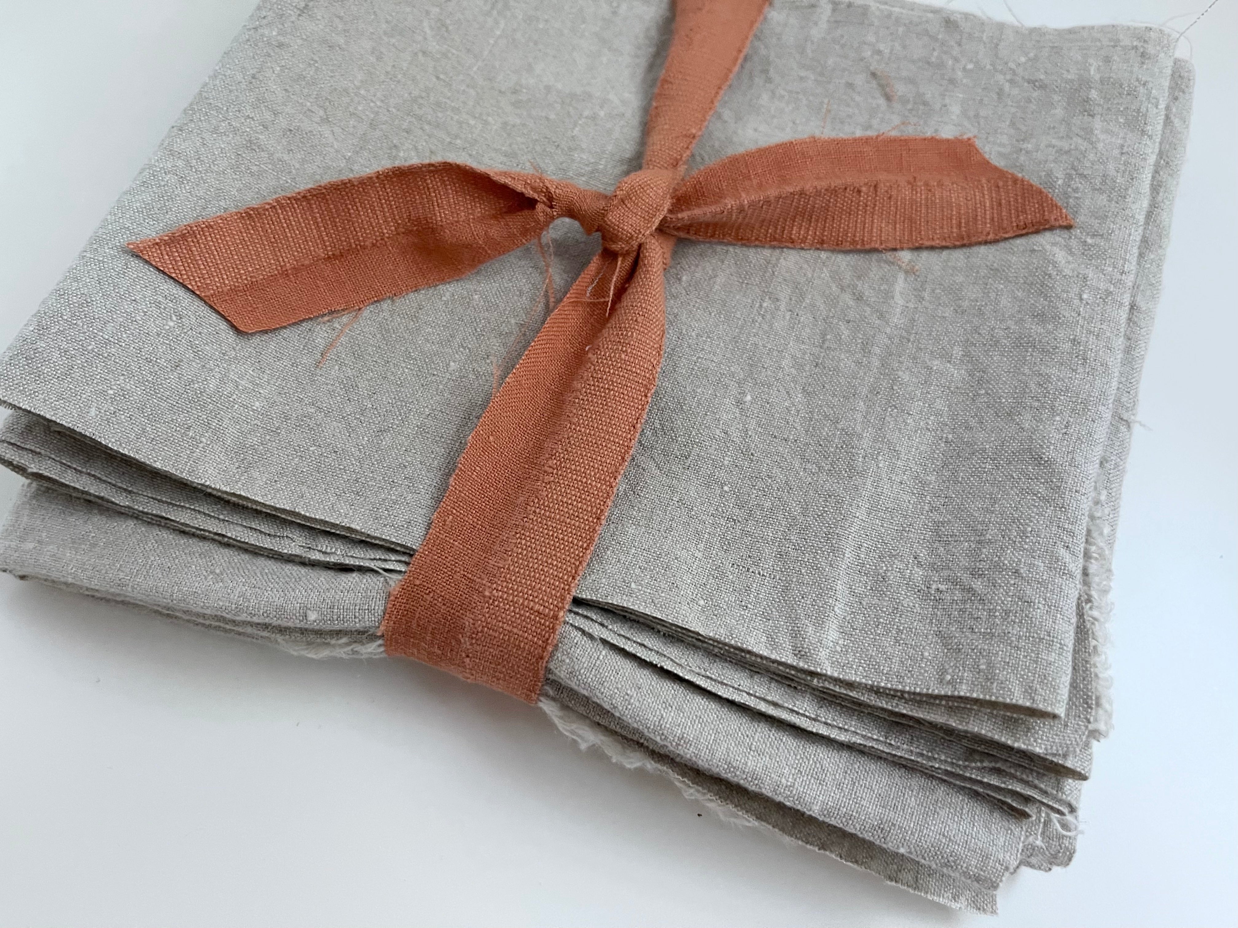 Deadstock Linen Fabric - Natural Undyed Loose Weave – Terra Textilia