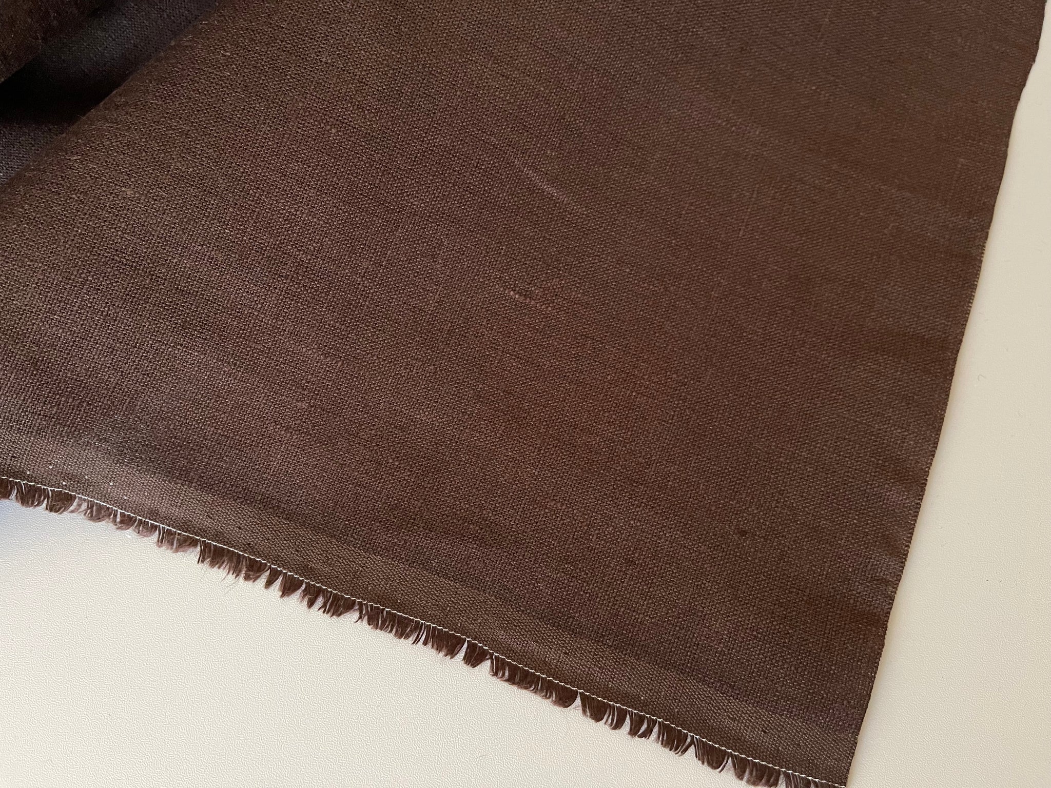 Espresso Linen Fabric